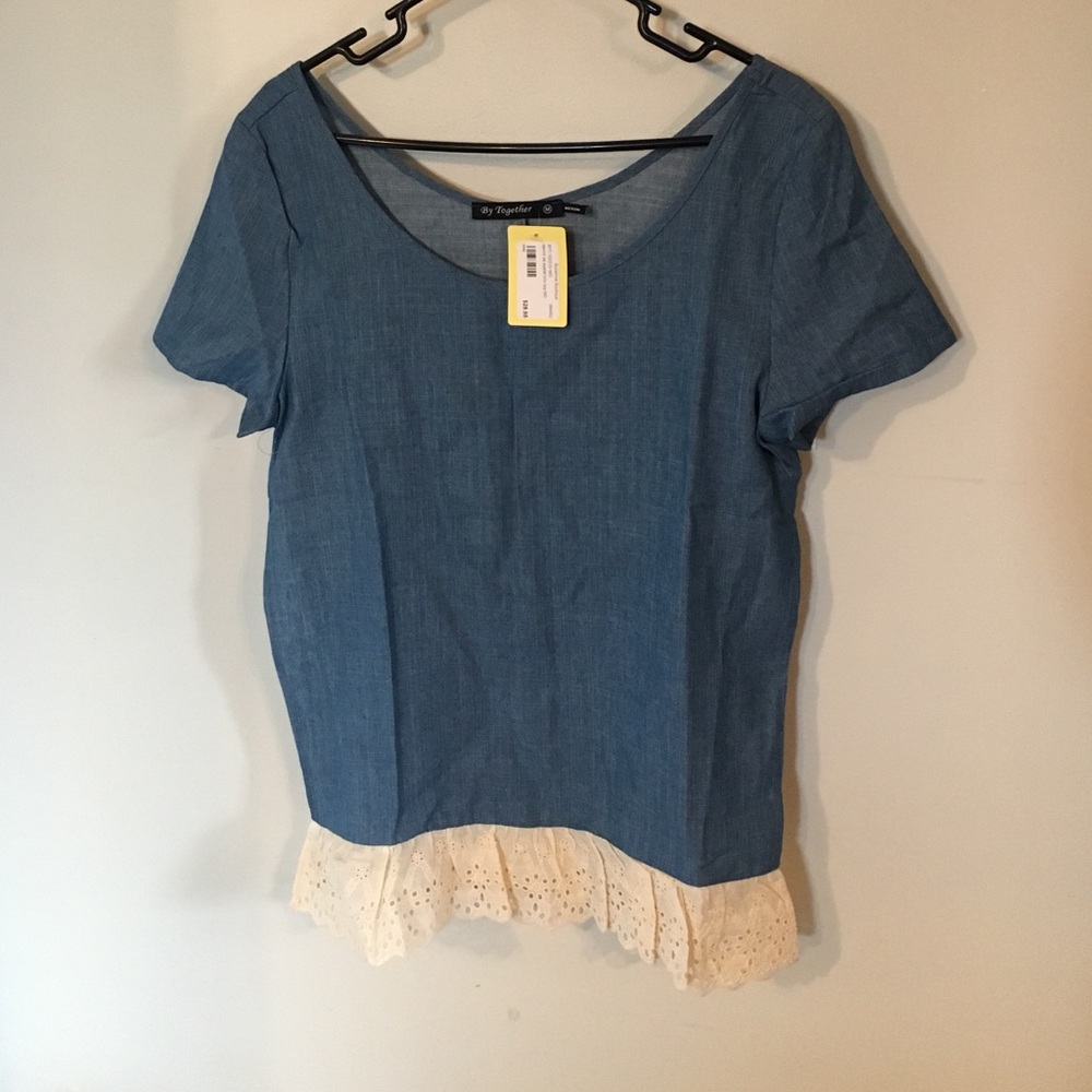 NWT Chambray shirt