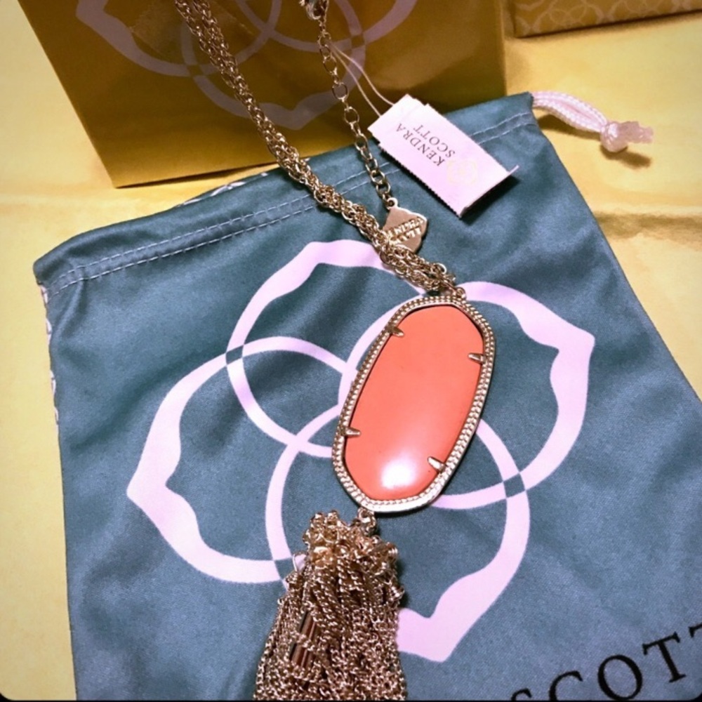 Kendra Scott Coral Rayne Necklace