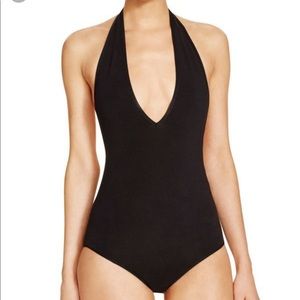 American Apparel halter body suit