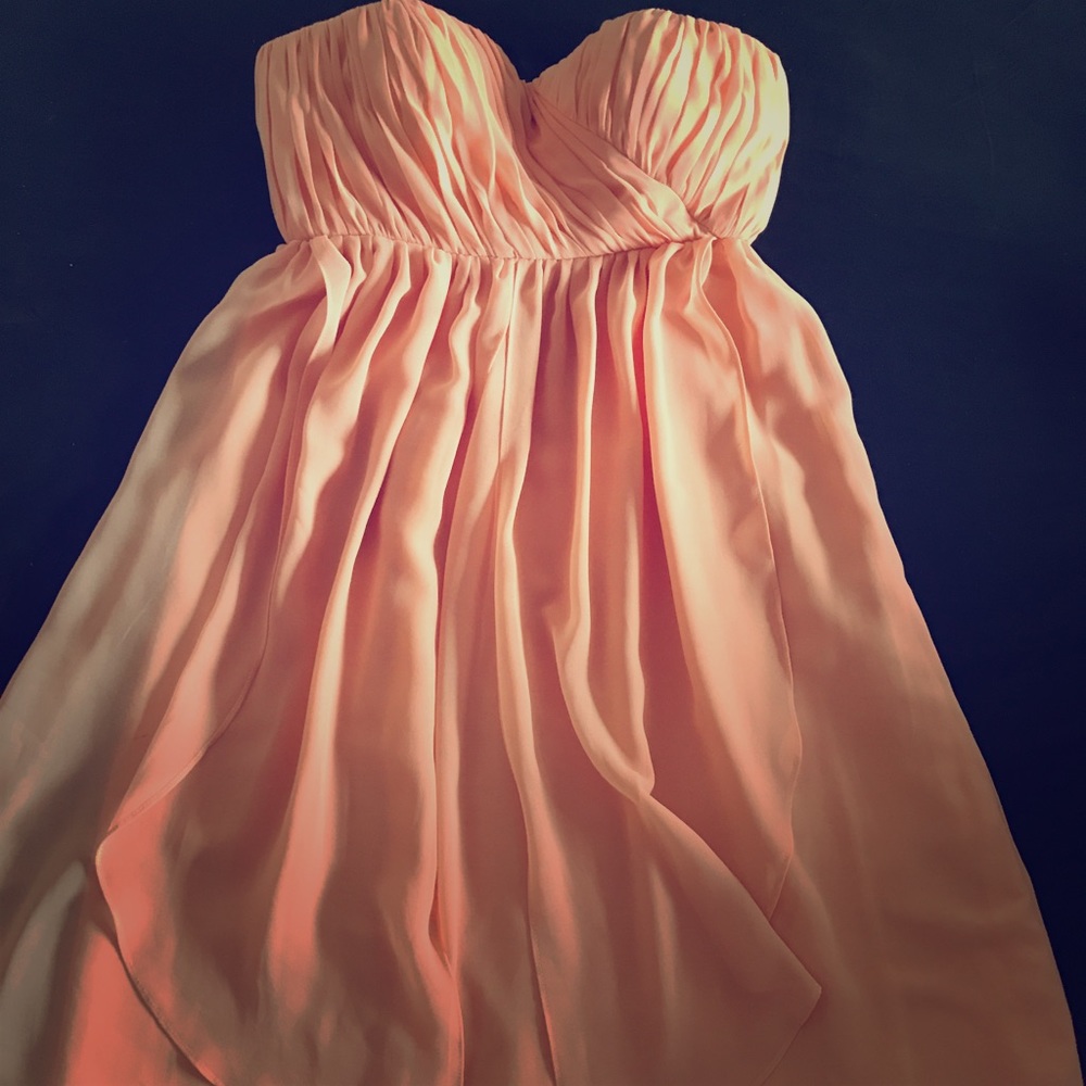 Coral dress