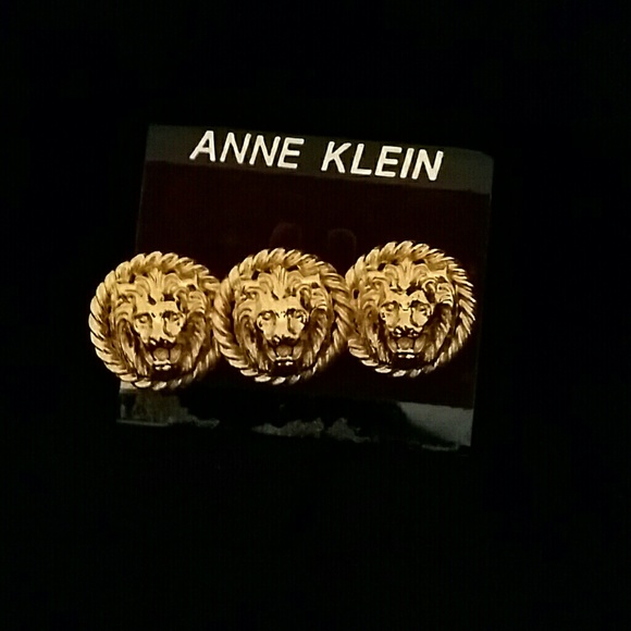 Anne Klein Jewelry - ANNE KLEIN BROOCH GOLD LIONS *FLASH SALE