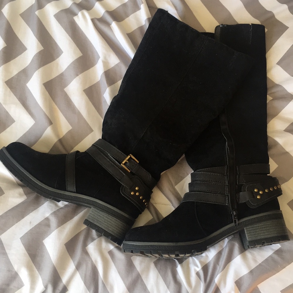 Fergalicious knee high boots