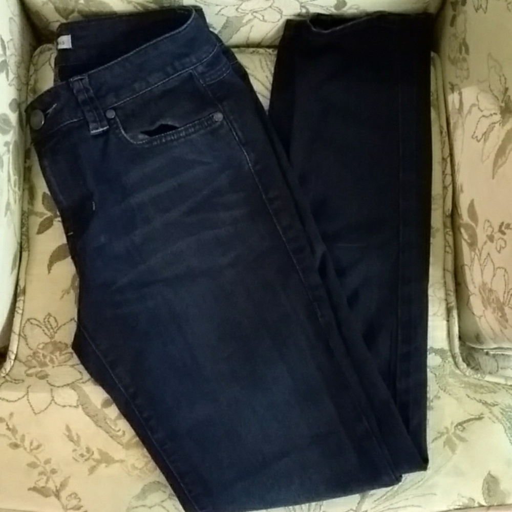 CAbi blue moon indie straight leg jeans size 6