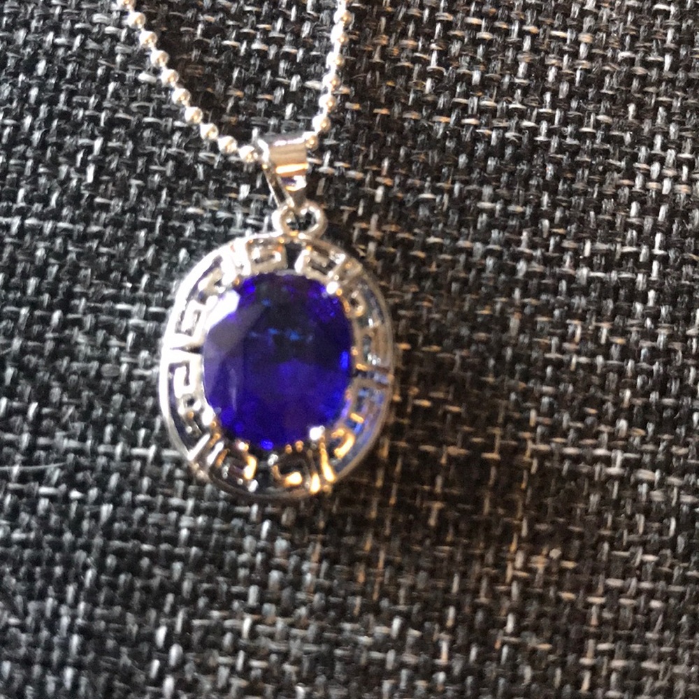 925 Silver Greek Necklace