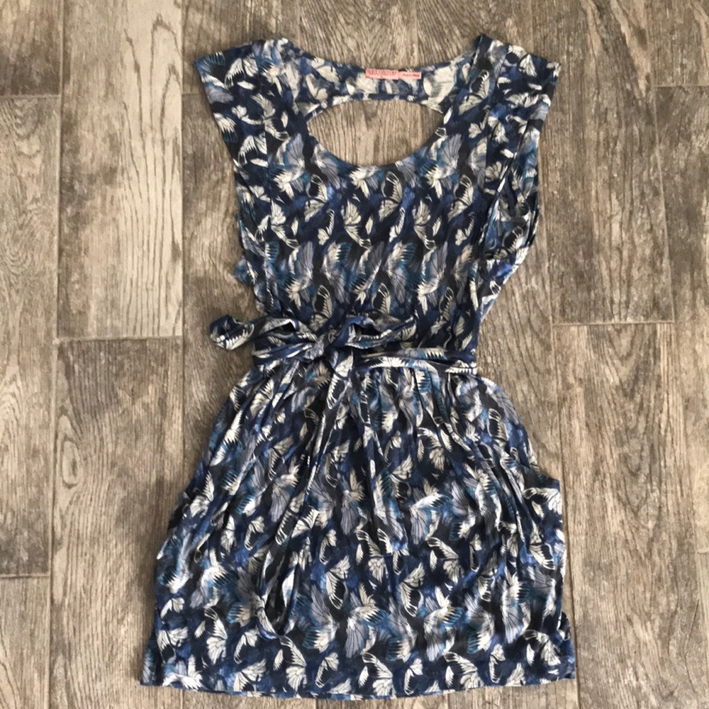 Juicy couture blue butterfly dress