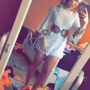 Long sleeve crotchet romper from hello Molly!