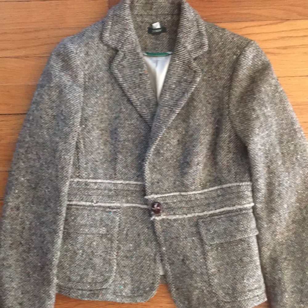 J. Crew Tweed Blazer