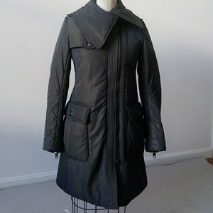 Burberry Coat Grey Insulated Puffer