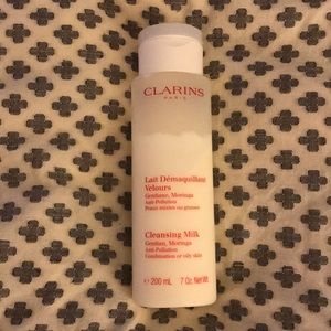 Clarins 7oz cleansing milk with gentian