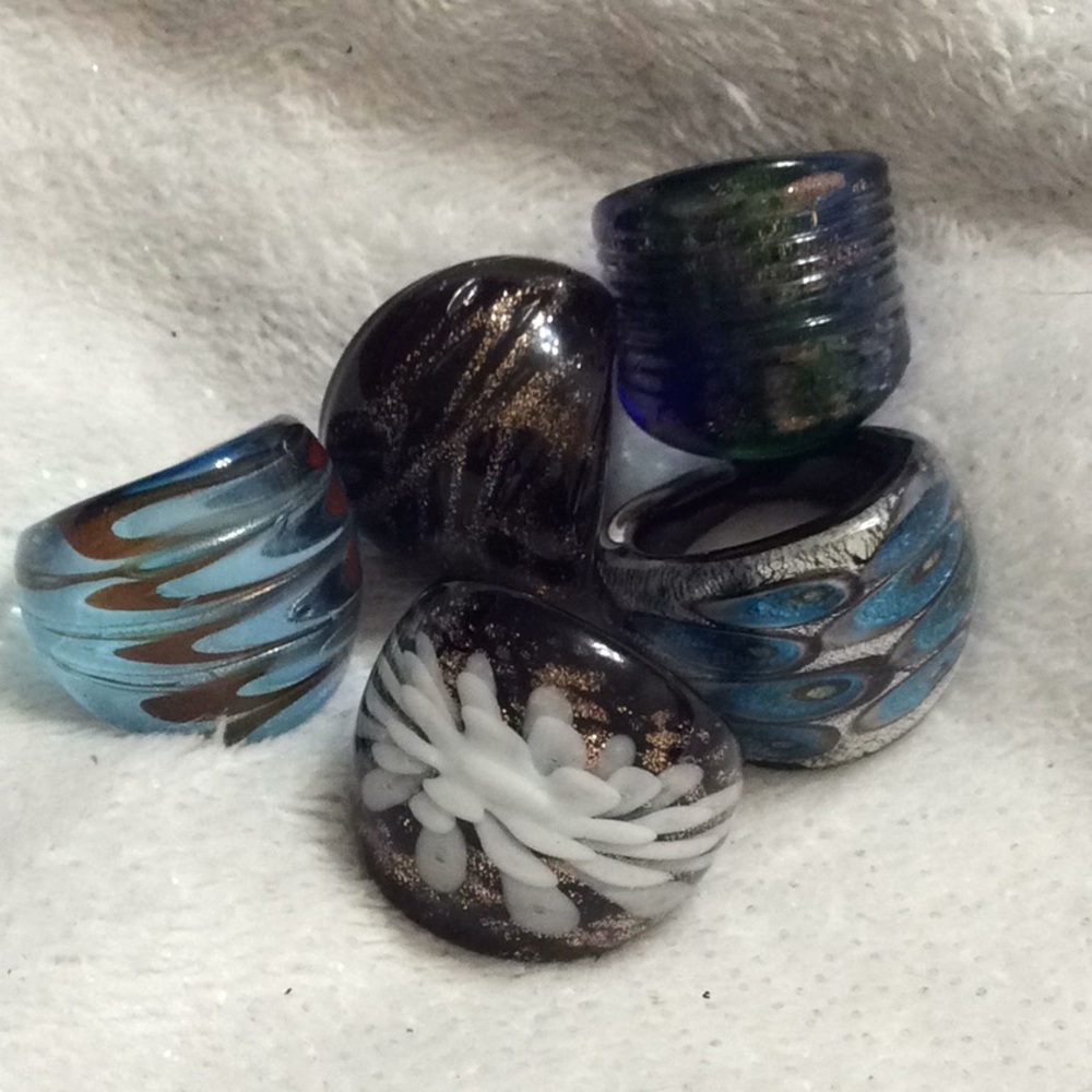 Glass rings