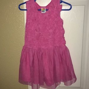 Pink Rose design Dress