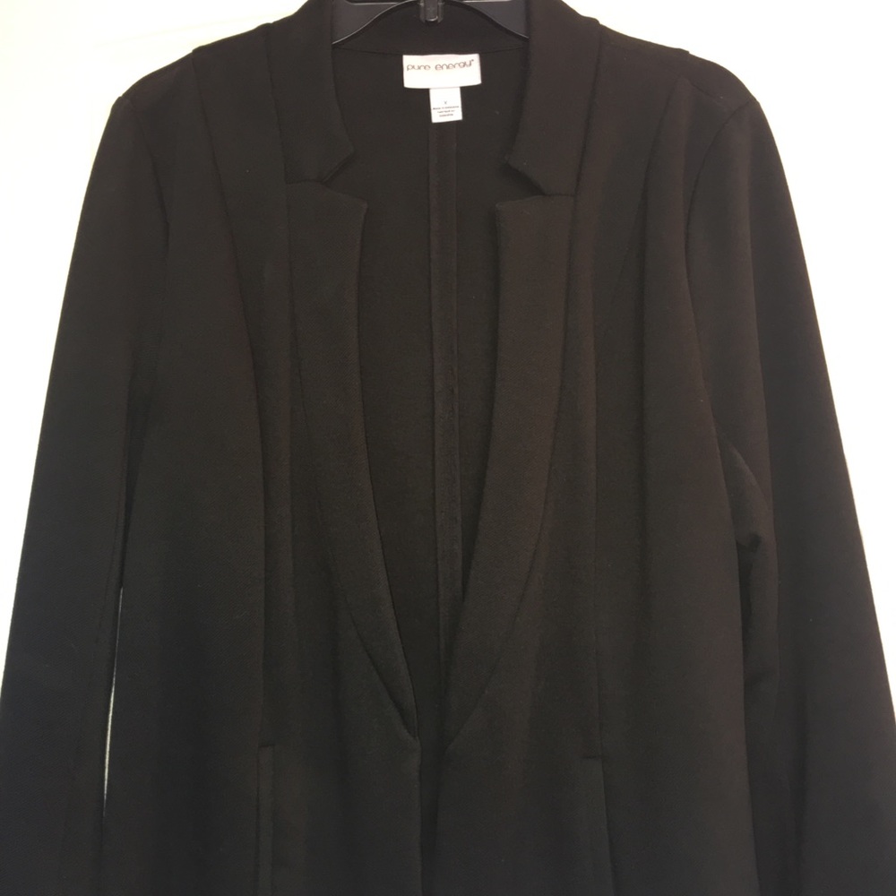 Plus Size Black Blazer