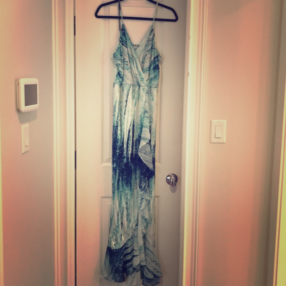 Parker Turquoise Maxi dress