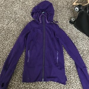 Lululemon stride purple jacket size 4
