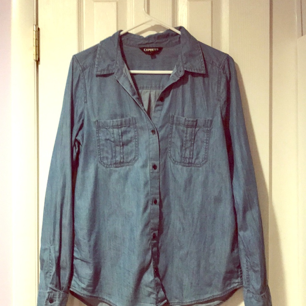 Express denim shirt