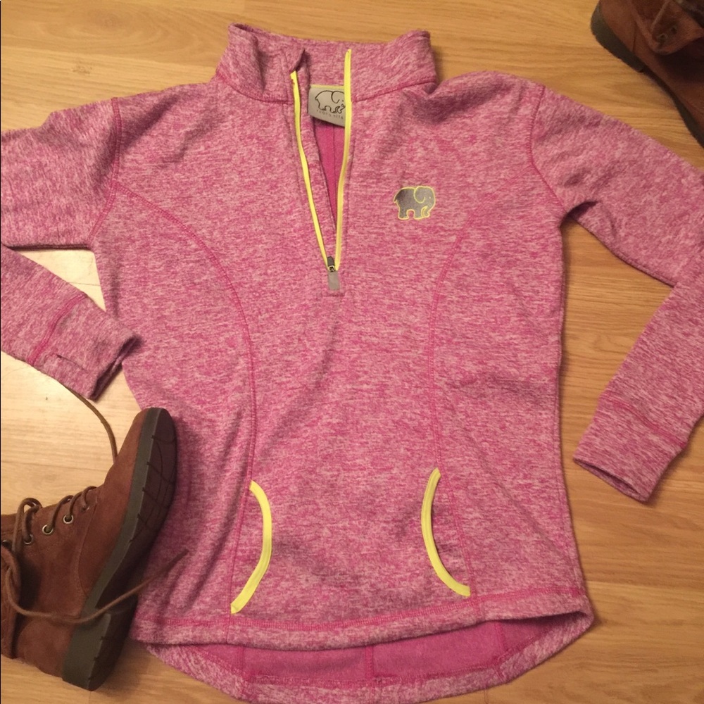 CUTE IVORY ELLA HALF ZIP