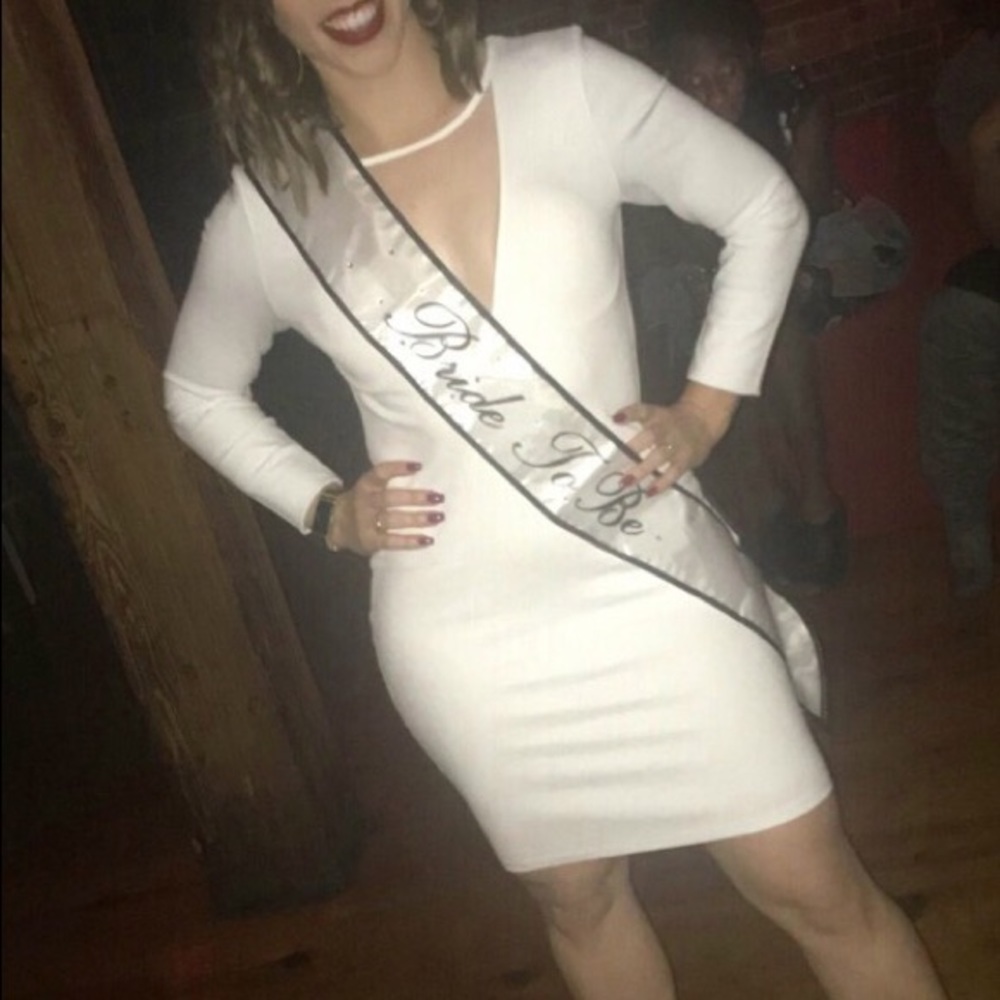 White dress