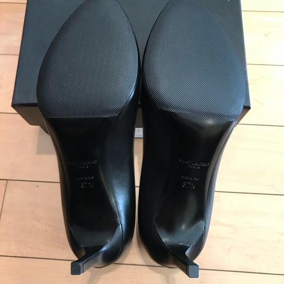 BRAND NEW Saint Laurent open toe pumps - Picture 6 of 8