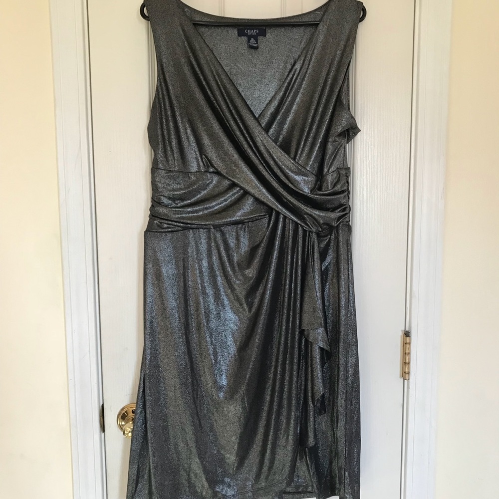 Chaps Women's Foil Dress size XL