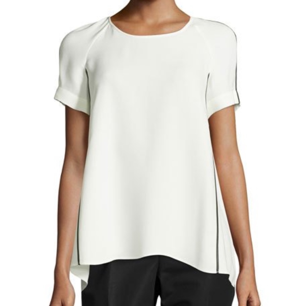 Lafayette 148 New York Kate Silk Blouse