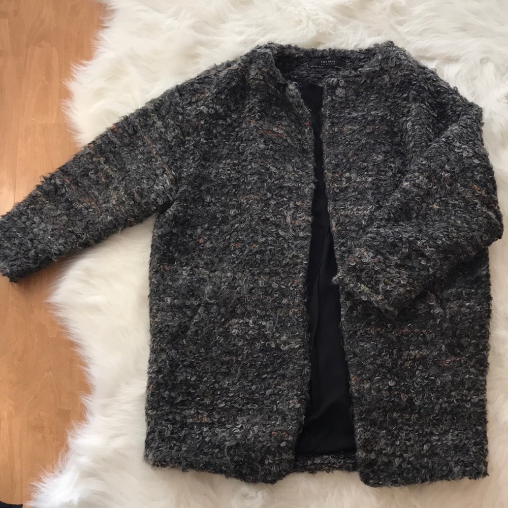 Trendy Zara Cocoon Coat