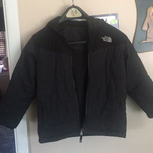 Black reversible Northface Jacket sz 6