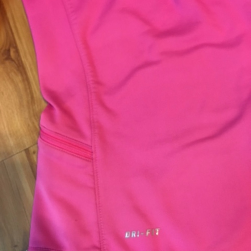 ✔️NIKE DRI FIT PINK RUNNING HOODED JACKET - Picture 3 of 5