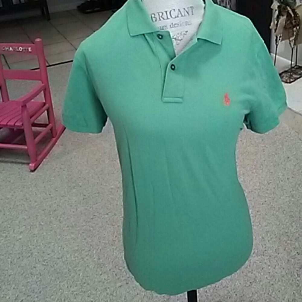 Green Ralph Lauren polo