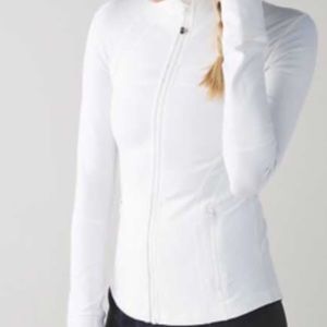 Lululemon White Define Jacket size 4