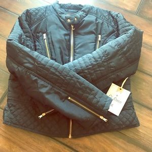 Ci Sono faux fur lined jacket