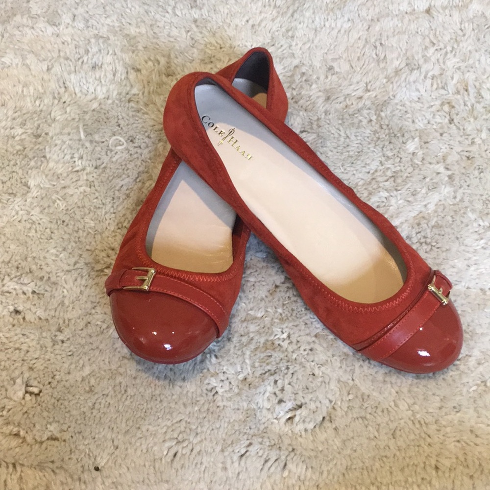 🌟SALE🌟New Cole Haan Suede Ballet Flats