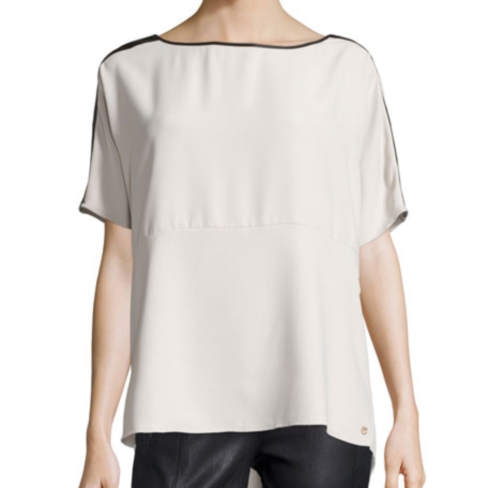 Marie Oliver Emilie Short-Sleeve Dolman Blouse