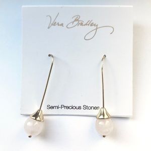 Vera Bradley Long Drop Earrings - Gold Tone