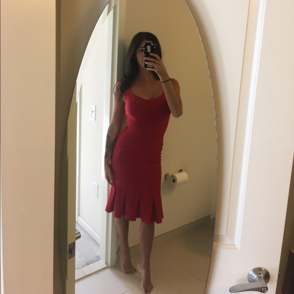Jill Stuart red dress 💃🏻