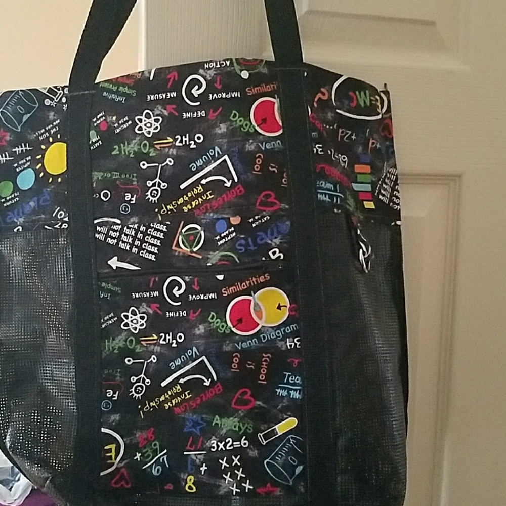18x18" mesh tote bag