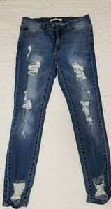 3 pairs of size 11 skinny jeans