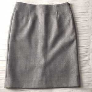 J crew wool skirt