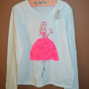 NWT The Children's Place "poufy skirt"  shirt