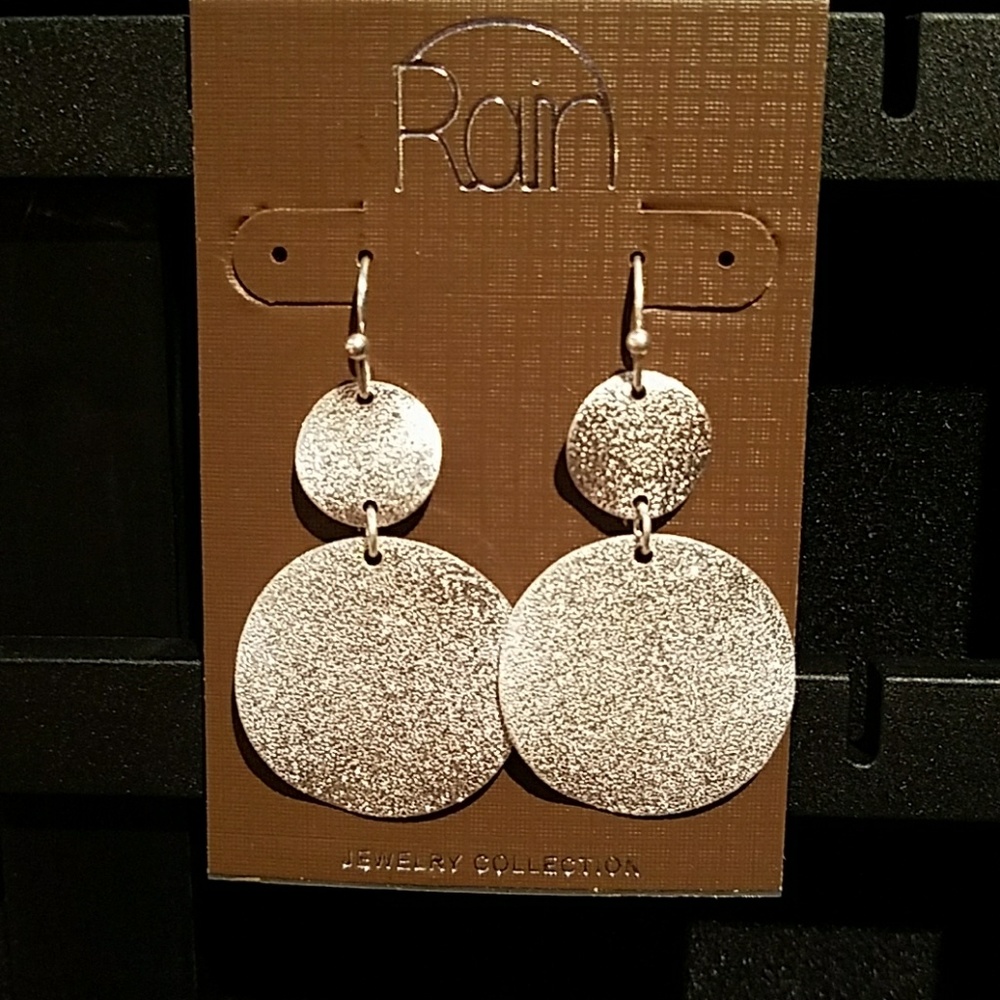 Silver earrings
