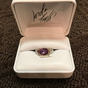14k Purple Ring