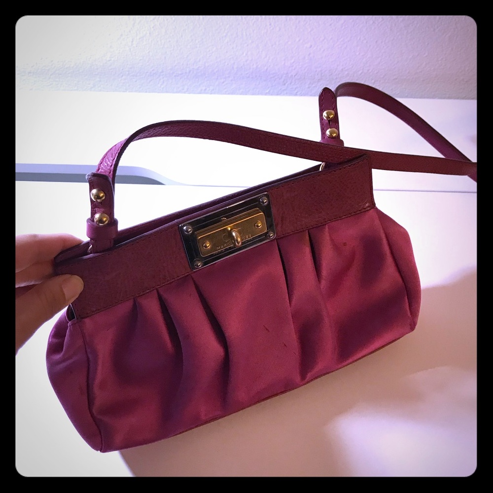 Authentic Marc Jacob satin bag
