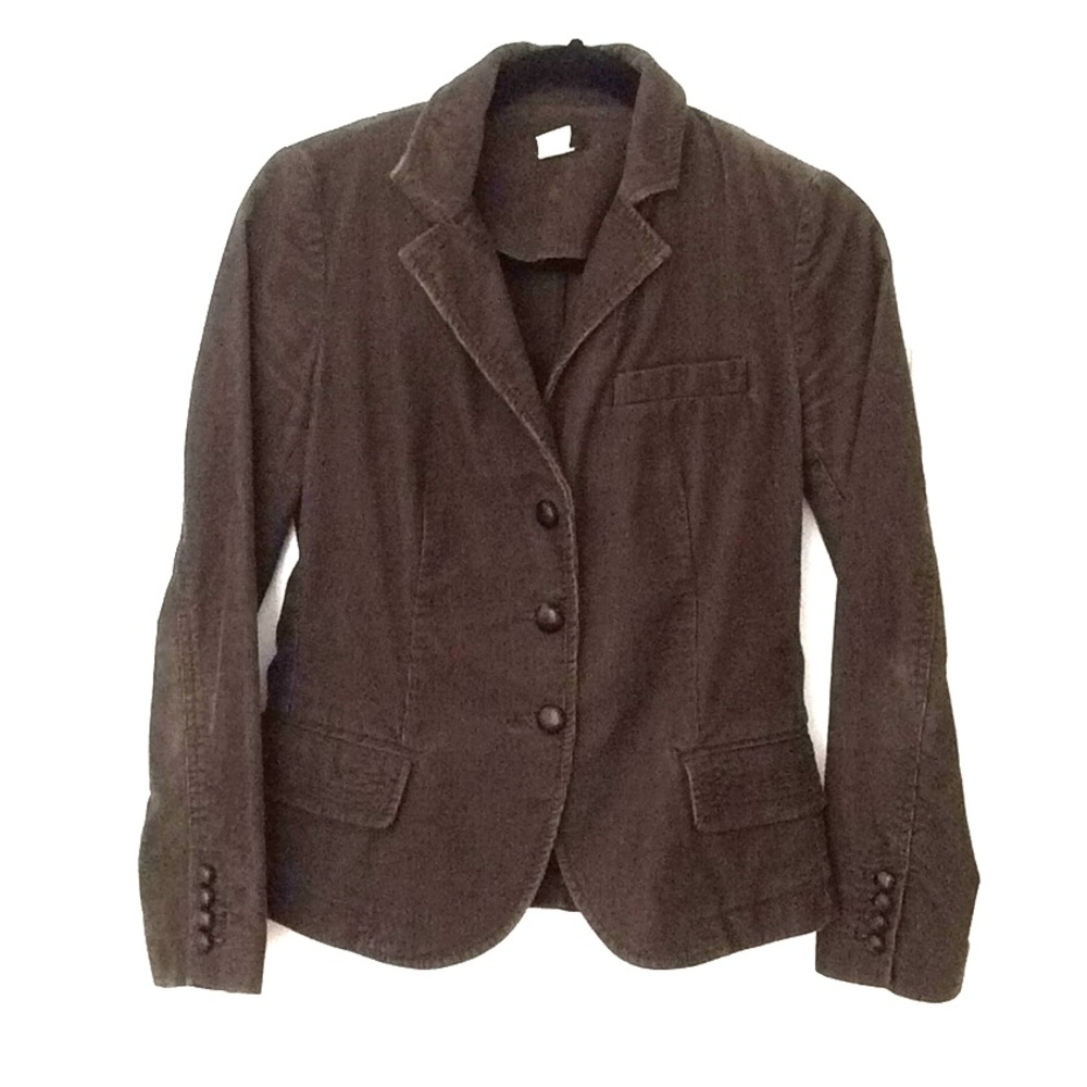 J.Crew chocolate brown corduroy blazer