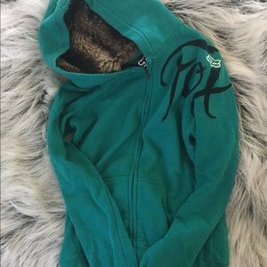 FOX Teal Hoodie