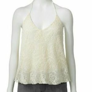 🔥Lace Halter Top