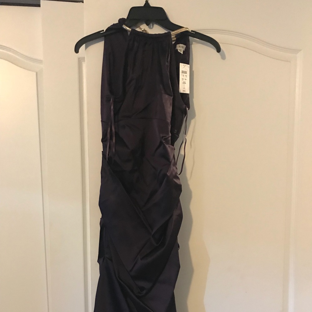 Cache plum colored dress size 2