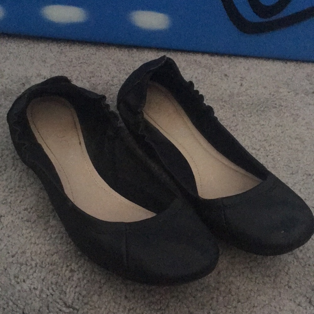 Black Aldo flats