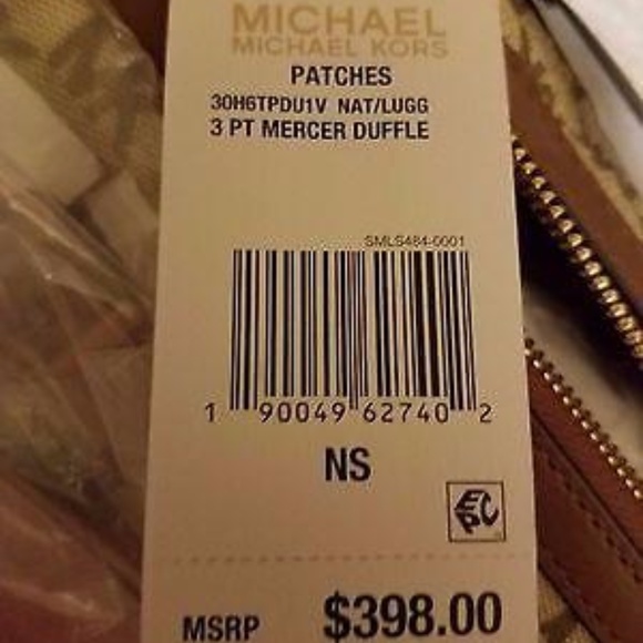 Michael Kors Studio Mercer Patches Satchel Bag - Picture 5 of 5