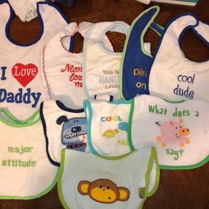 10 Baby bibs!