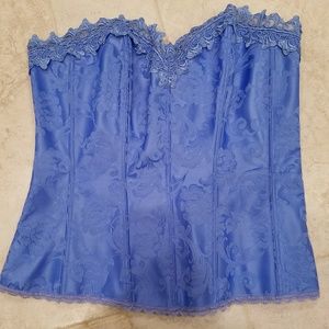 Frederick's corset - blue sz. 36