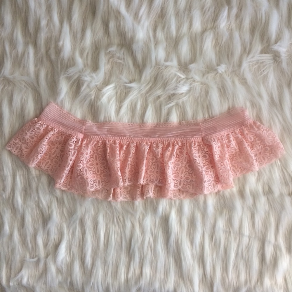 Victoria Secret Pink Lace Bralette / Crop Top - Picture 2 of 6
